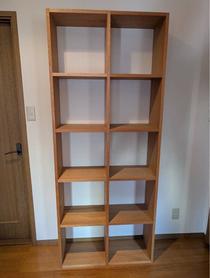 ■送料込■無印良品 Muji オーク スタッキングシェルフ 木製家具 棚