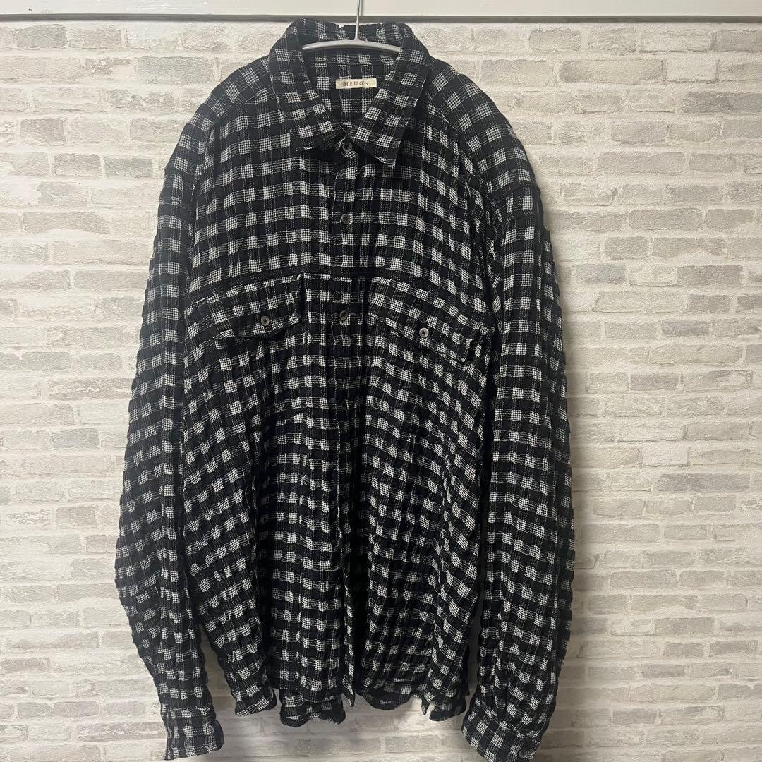HEUGNユーゲン Bobby Check チェック 長袖シャツ