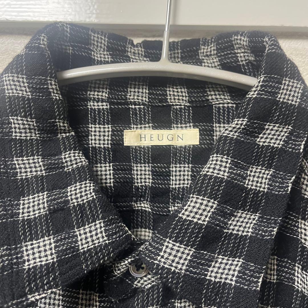 HEUGNユーゲン Bobby Check チェック 長袖シャツ
