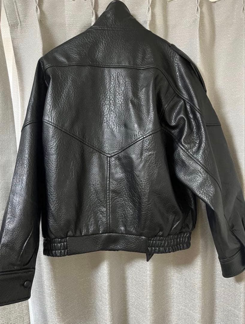 ZARA 黒 レザージャケット L