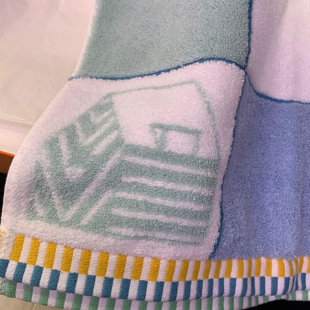未使用　HERMES エルメス　バスタオル　フェイタオル