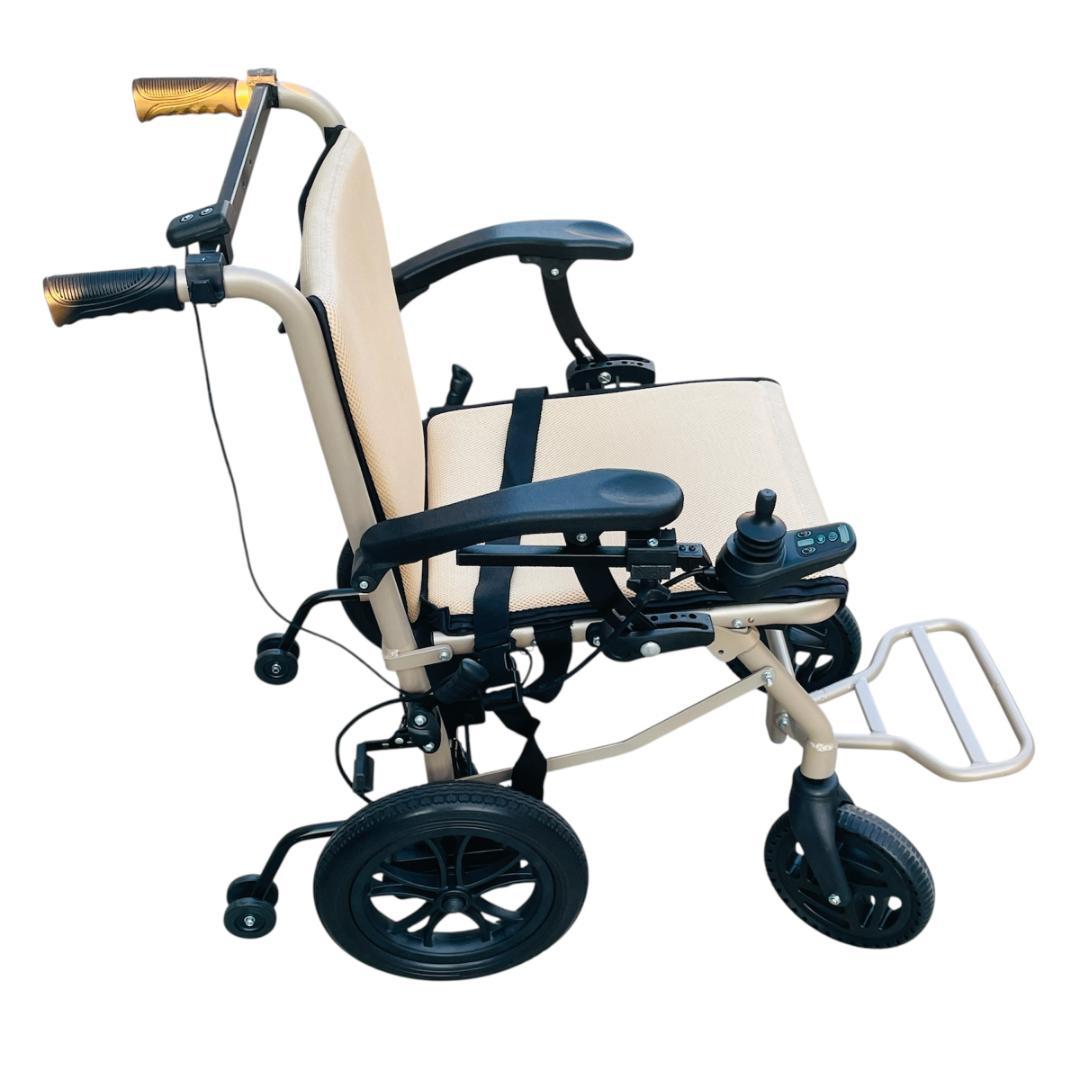 電動車いす　HBLD2-B　充電式　バッテリー2個付き　2022年製　折りたたみ