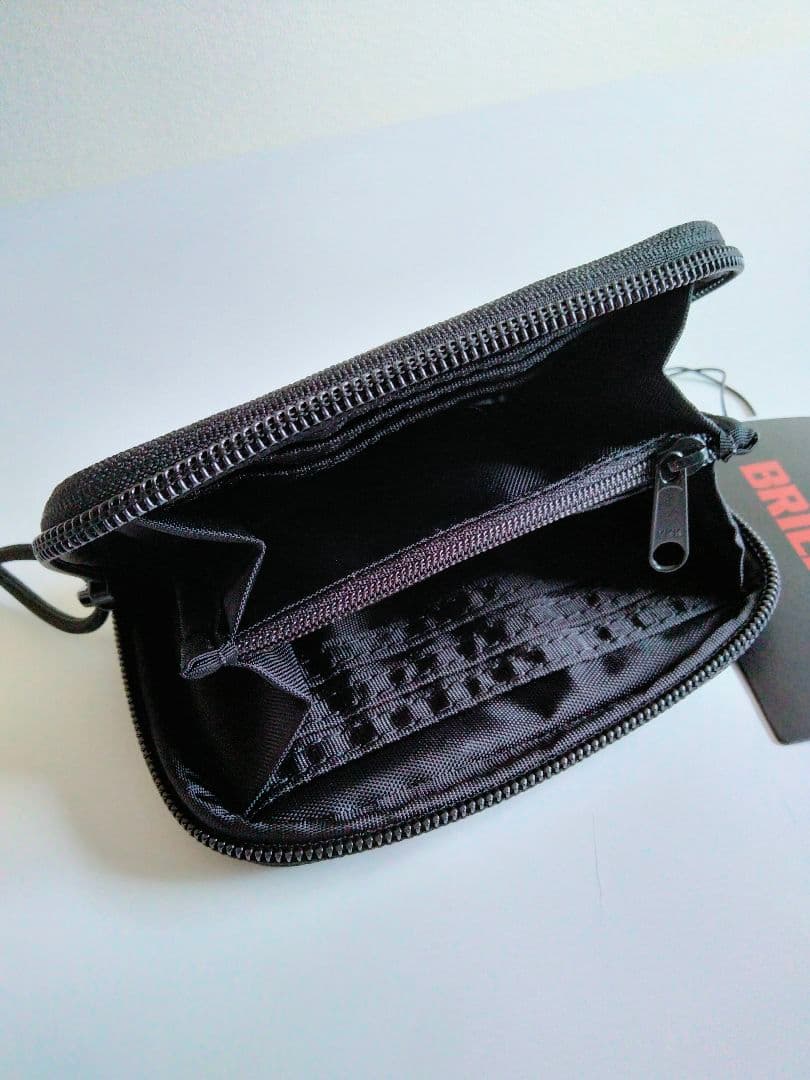 新品タグ付 ブリーフィング QL ROUND WALLET 黒 財布 ウォレット