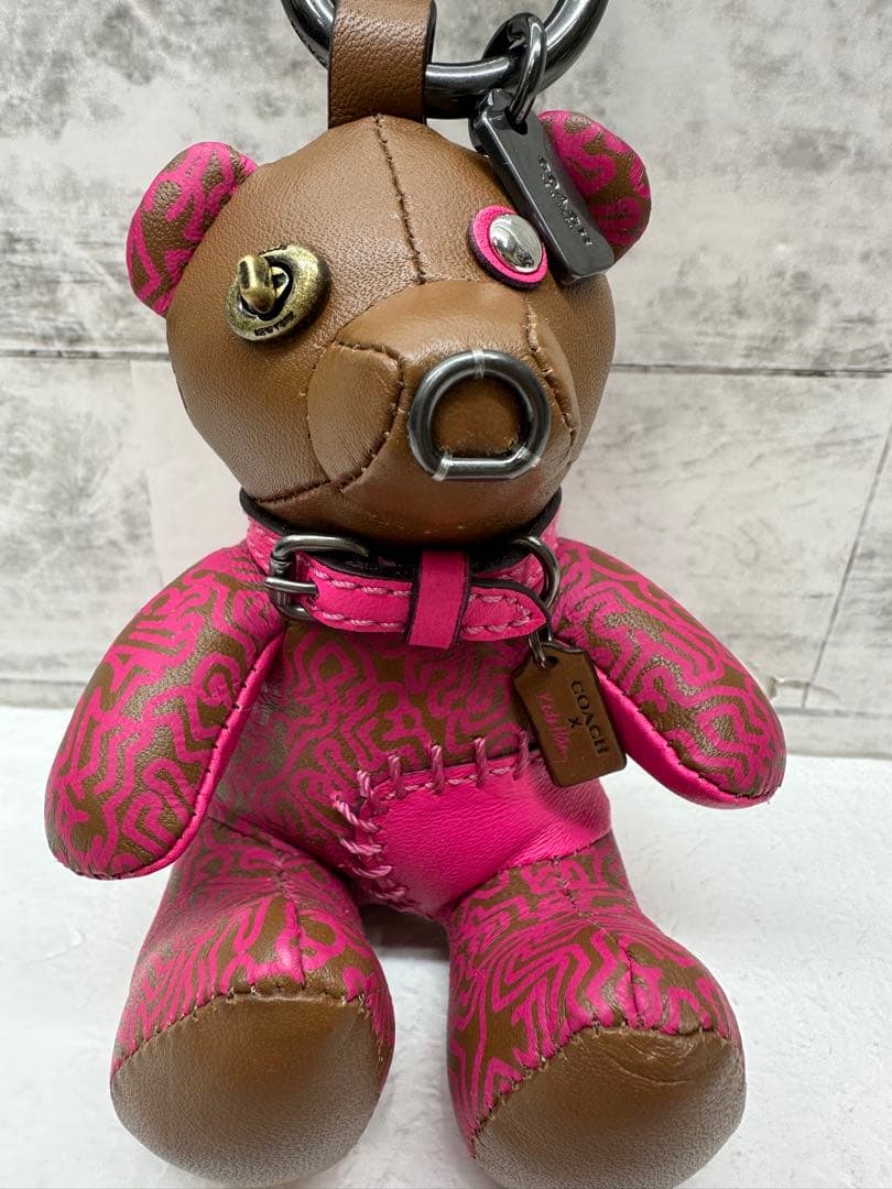 COACH キースヘリングクマ型キーホルダー ・キーホルダー2個