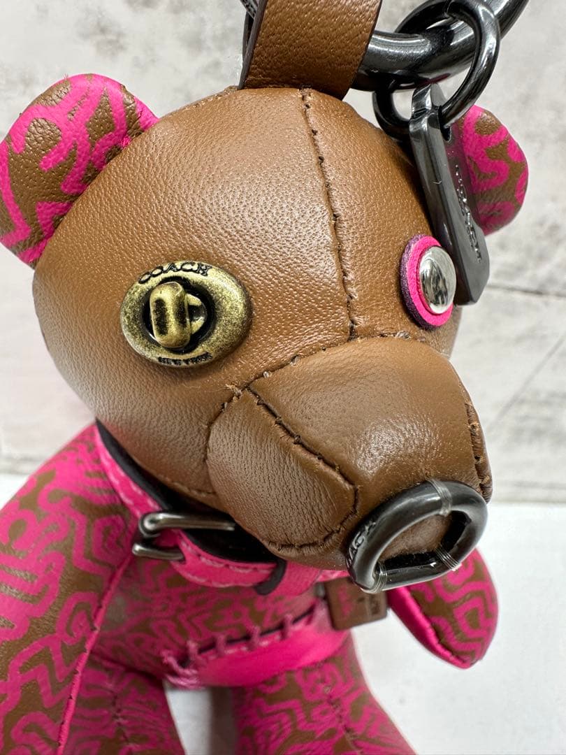 COACH キースヘリングクマ型キーホルダー ・キーホルダー2個