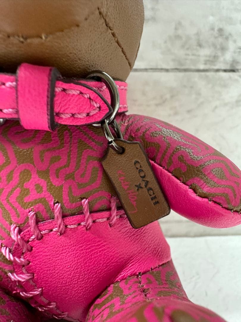COACH キースヘリングクマ型キーホルダー ・キーホルダー2個