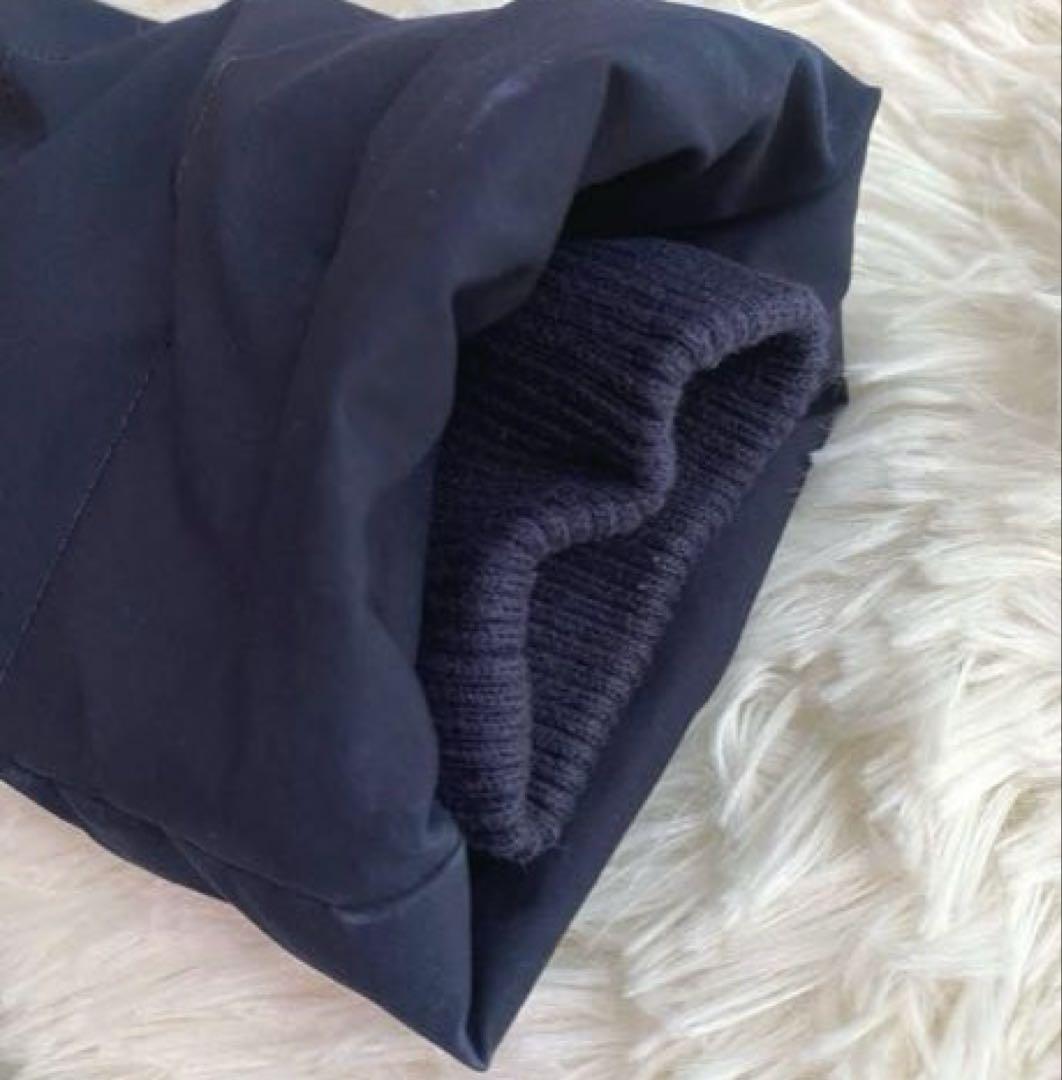 Demi-Luxe BEAMS ダウンコート 河田フェザー ネイビー 40 L