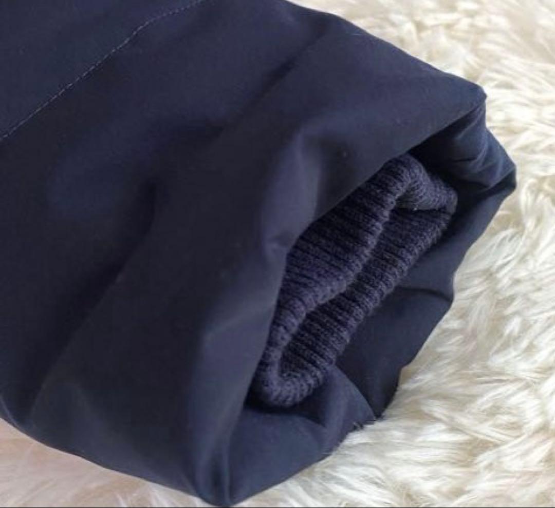 Demi-Luxe BEAMS ダウンコート 河田フェザー ネイビー 40 L