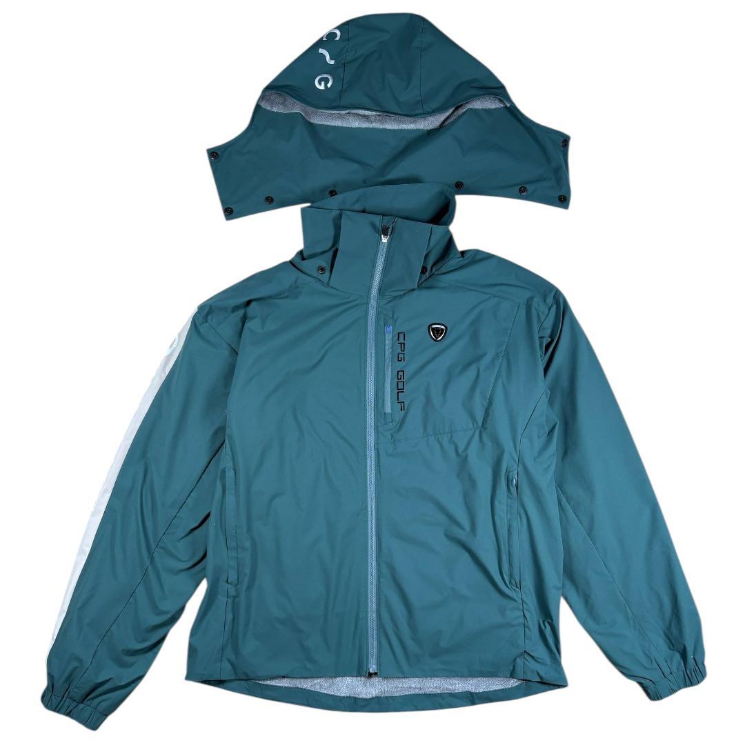 極美品 CPG GOLF シーピージーゴルフウィンドジャケット ブルゾン 秋冬