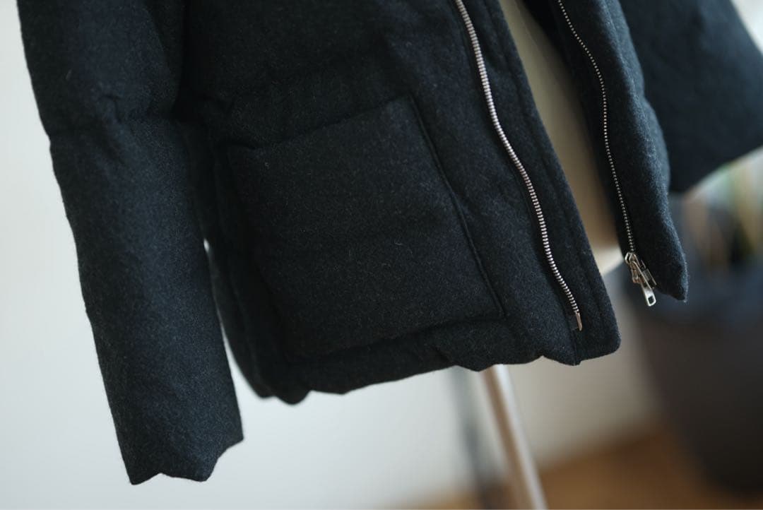 tricot conme des garcons ダウンジャケット ウール