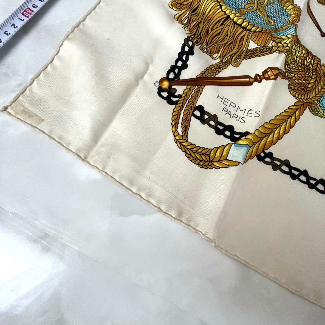 S*.様 HERMES エルメス カレ90 スカーフ　ティンパニ奏者