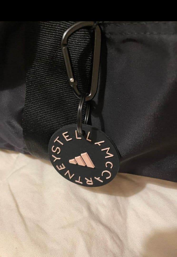 adidas Stella McCartney ボストンバッグ ブラック