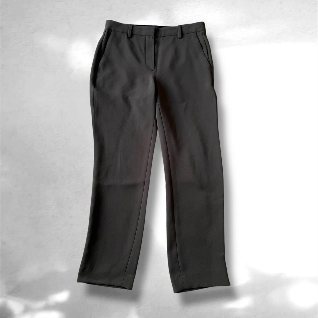 Theory セオリー　SYNTHETIC CREPE パンツスーツ　グリーン