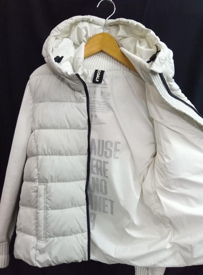 美品 ★ECOALF /エコアルフ ◎DENALI ニットコンビ アウター　S