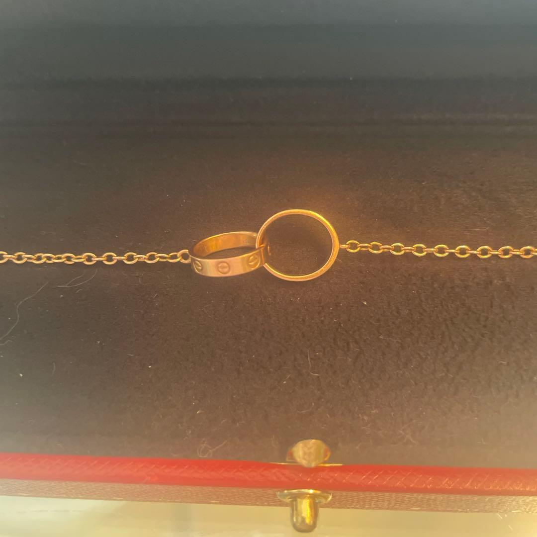 本日限定最安値価格 Cartier カルティエベビーラブブレスレットPG