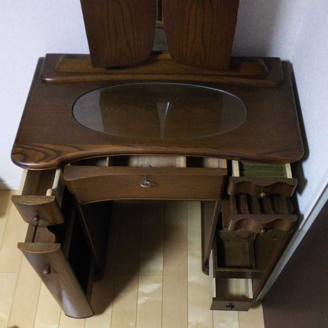 アンティーク 三面鏡 ドレッサー