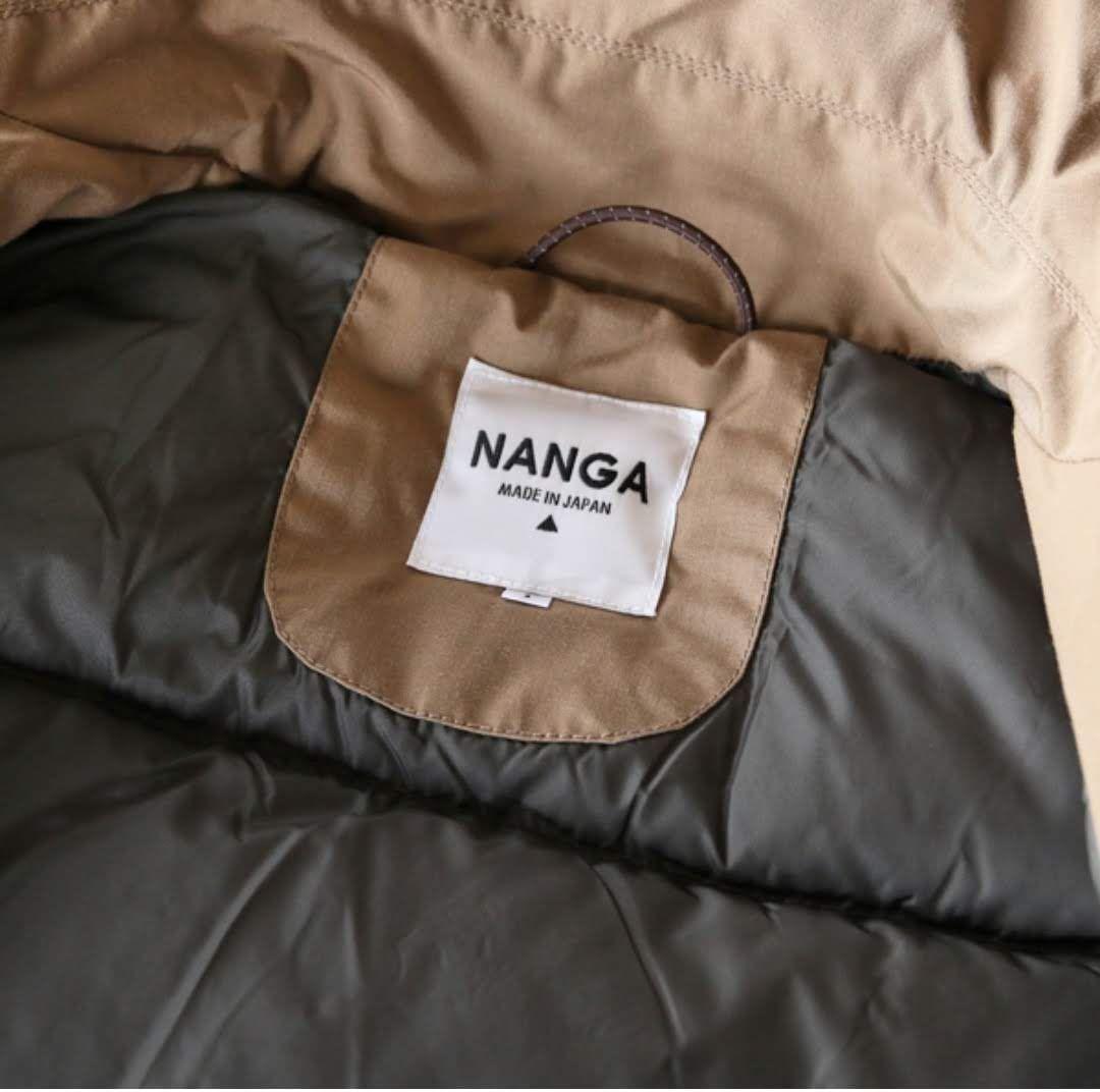 NANGA ショールカラーダウンコート