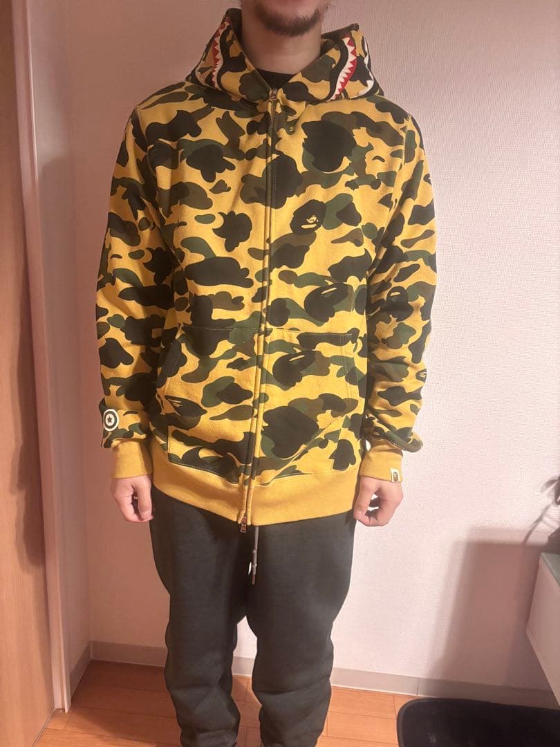A Bathing Ape カモフラージュジップパーカー