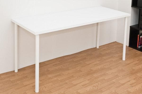 【新品・送料無料】フリーテーブル　150×60　BK/WH