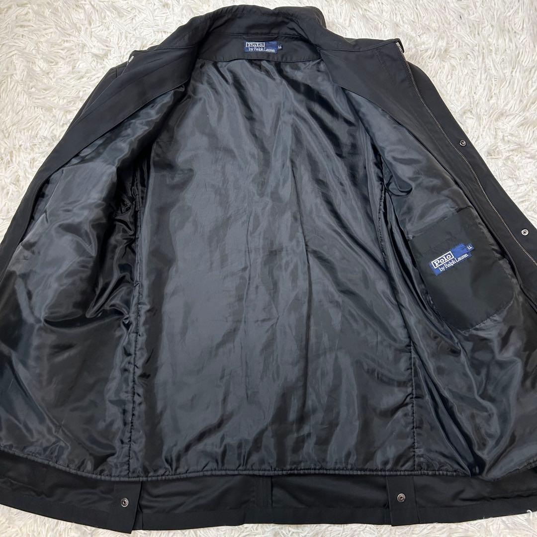 POLO RALPH LAUREN ステンカラーコート 2way XL 黒