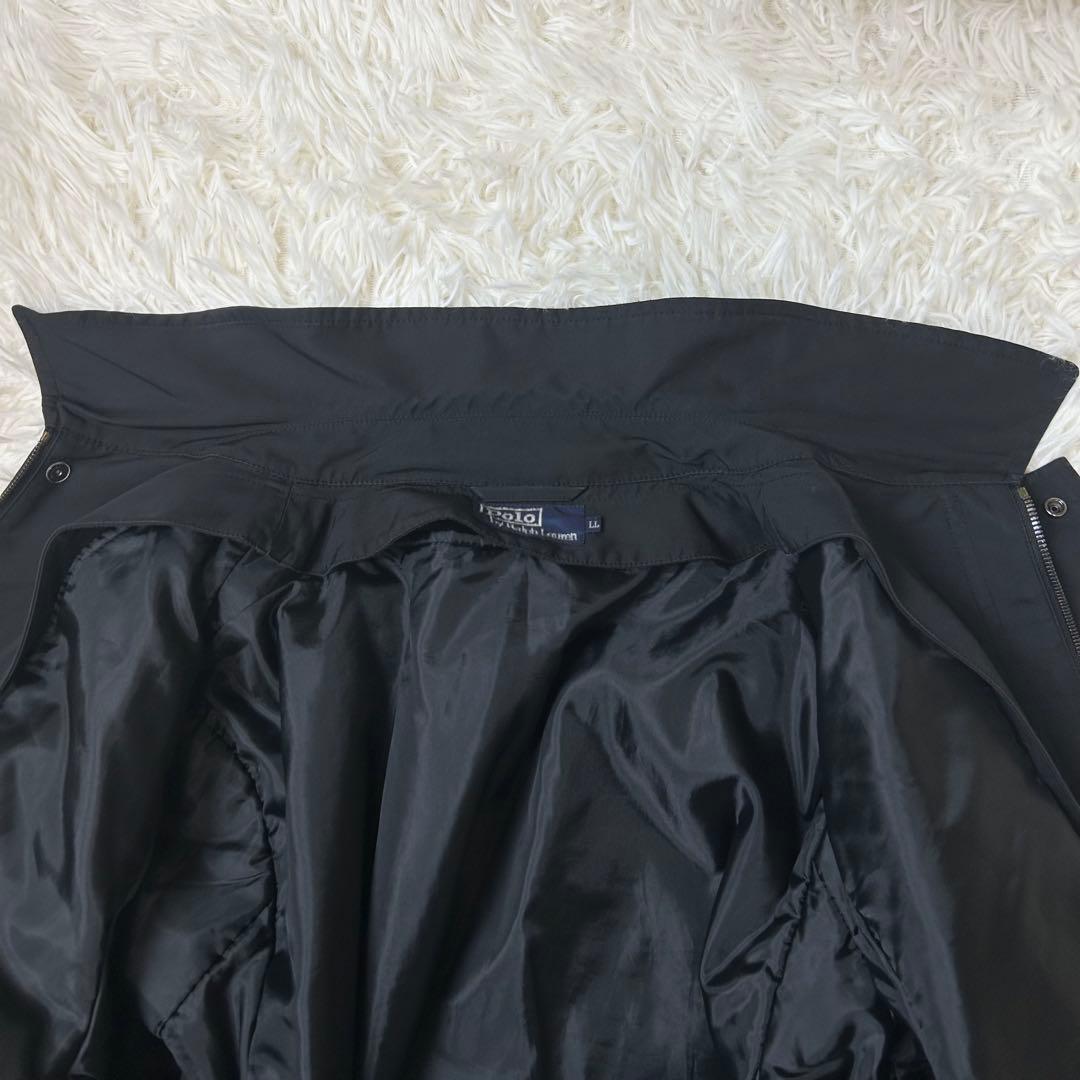 POLO RALPH LAUREN ステンカラーコート 2way XL 黒