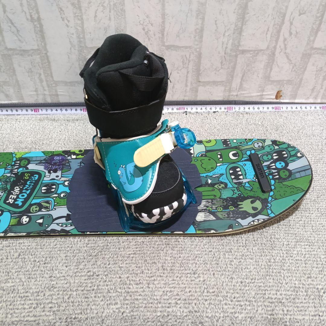 美品■メンテ済■BURTON-90cm■ブーツ17.5cm〜■ジュニア子供