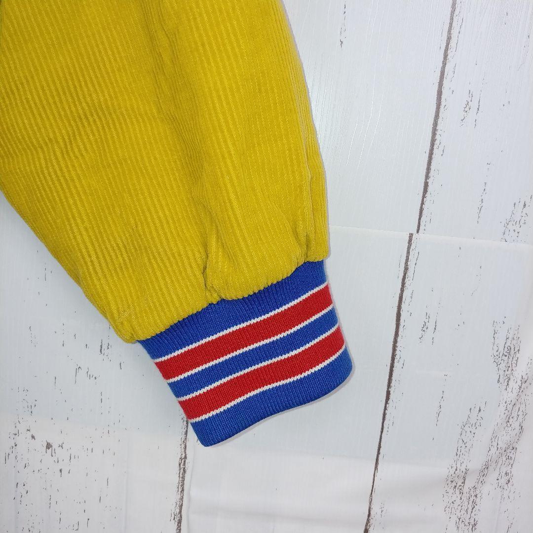 【入手困難】supreme コーデュロイジャケット デカロゴ 黄色 青
