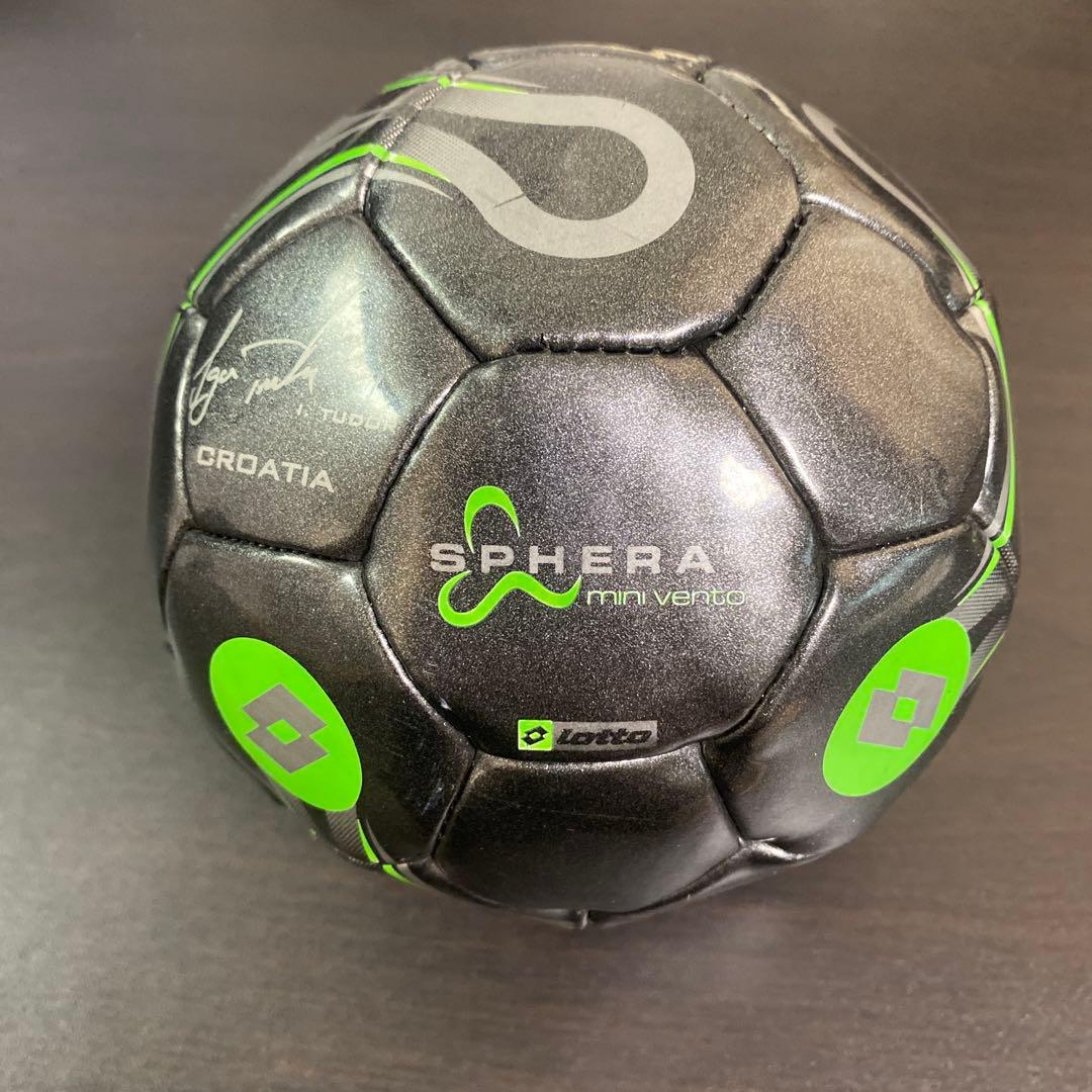 lotto サイン入サッカーボール1号