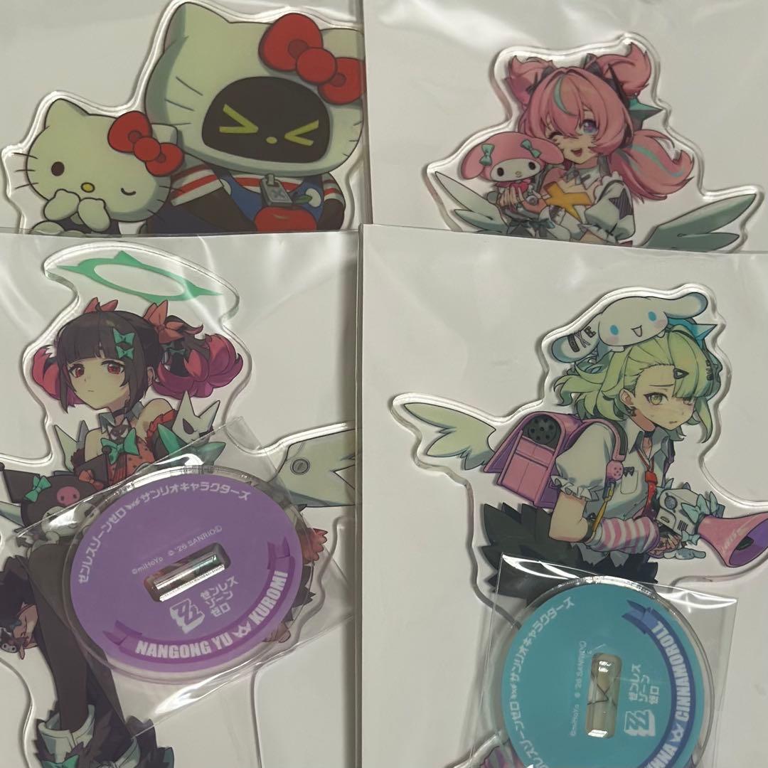 アクスタ　アクリルスタンド　全4種コンプ　サンリオ　妄想エンジェル　GiGO