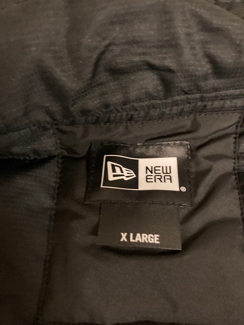 NEW ERA ベンチコート　ロングジャケット フード付き　XL 美品
