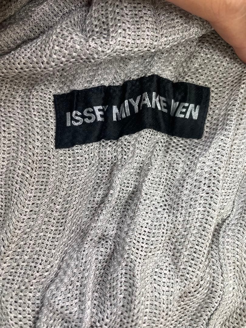 超美品‼️ISSEY MIYAKE MEN プリーツ シャツ ジャケット　グレー