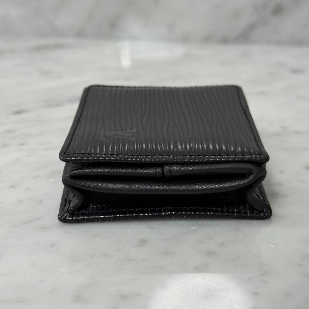 LOUIS VUITTON ルイヴィトン ケース ブラック エピ 黒 本革