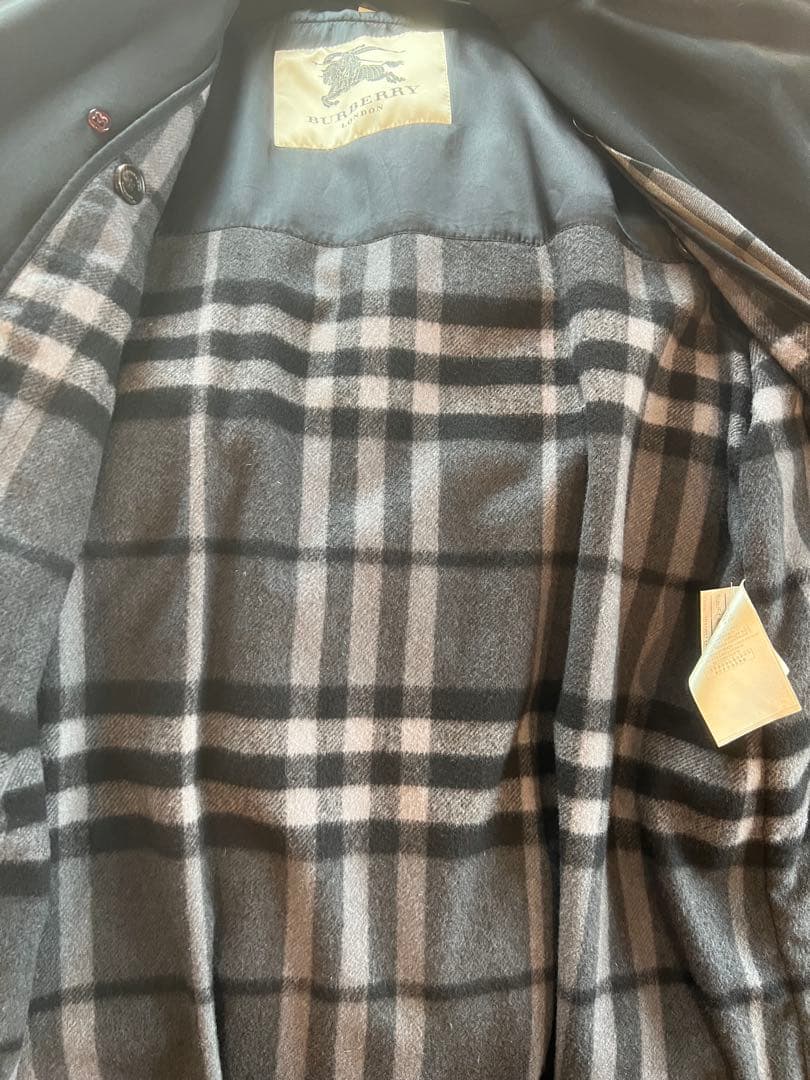 BURBERRY バーバリープローサム　ブラック トレンチコート　48R