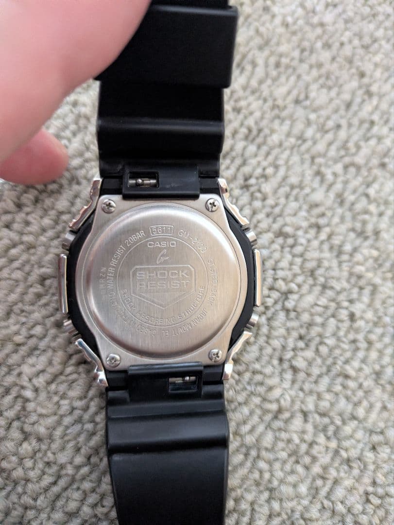 カシオ G-SHOCK GM-2100-1AJF 箱無し
