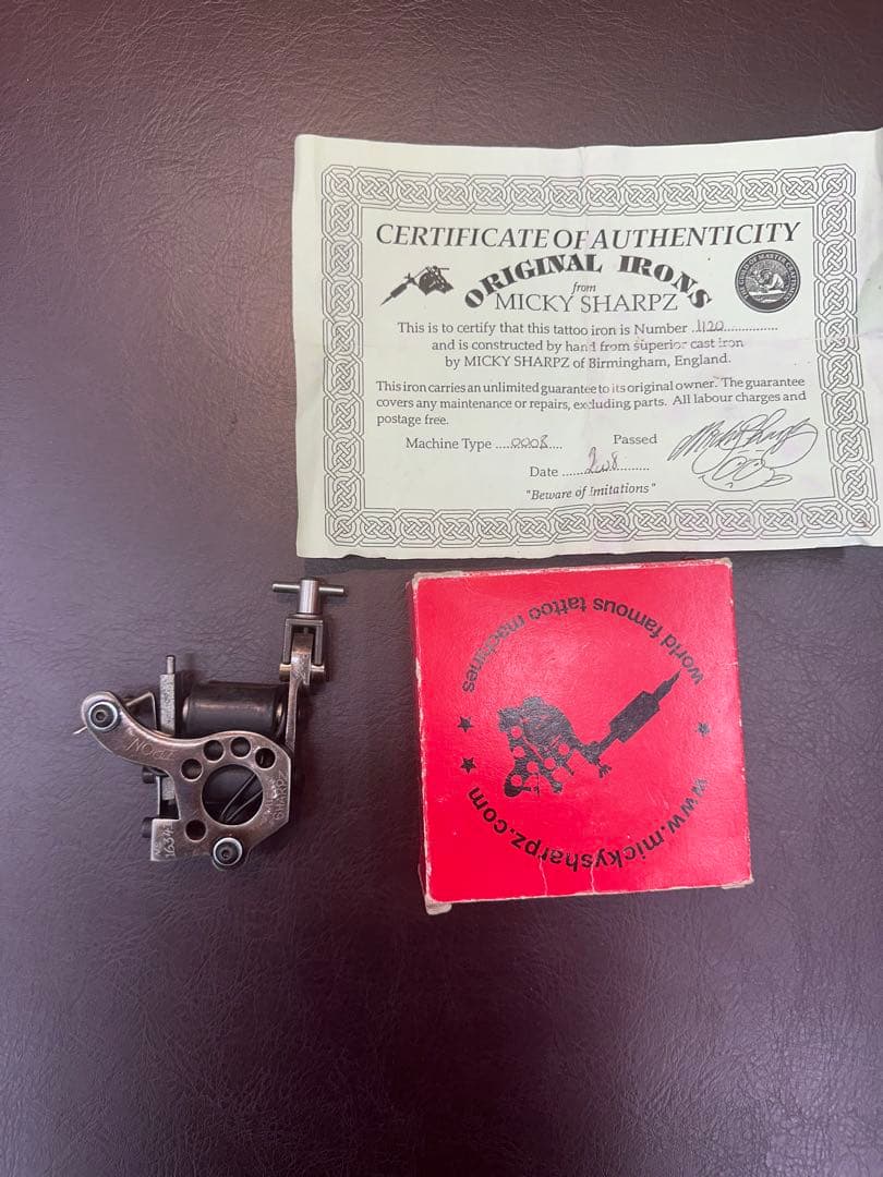 ミッキーシャープス　マイクロダイアル　NO16341 タトゥーマシン