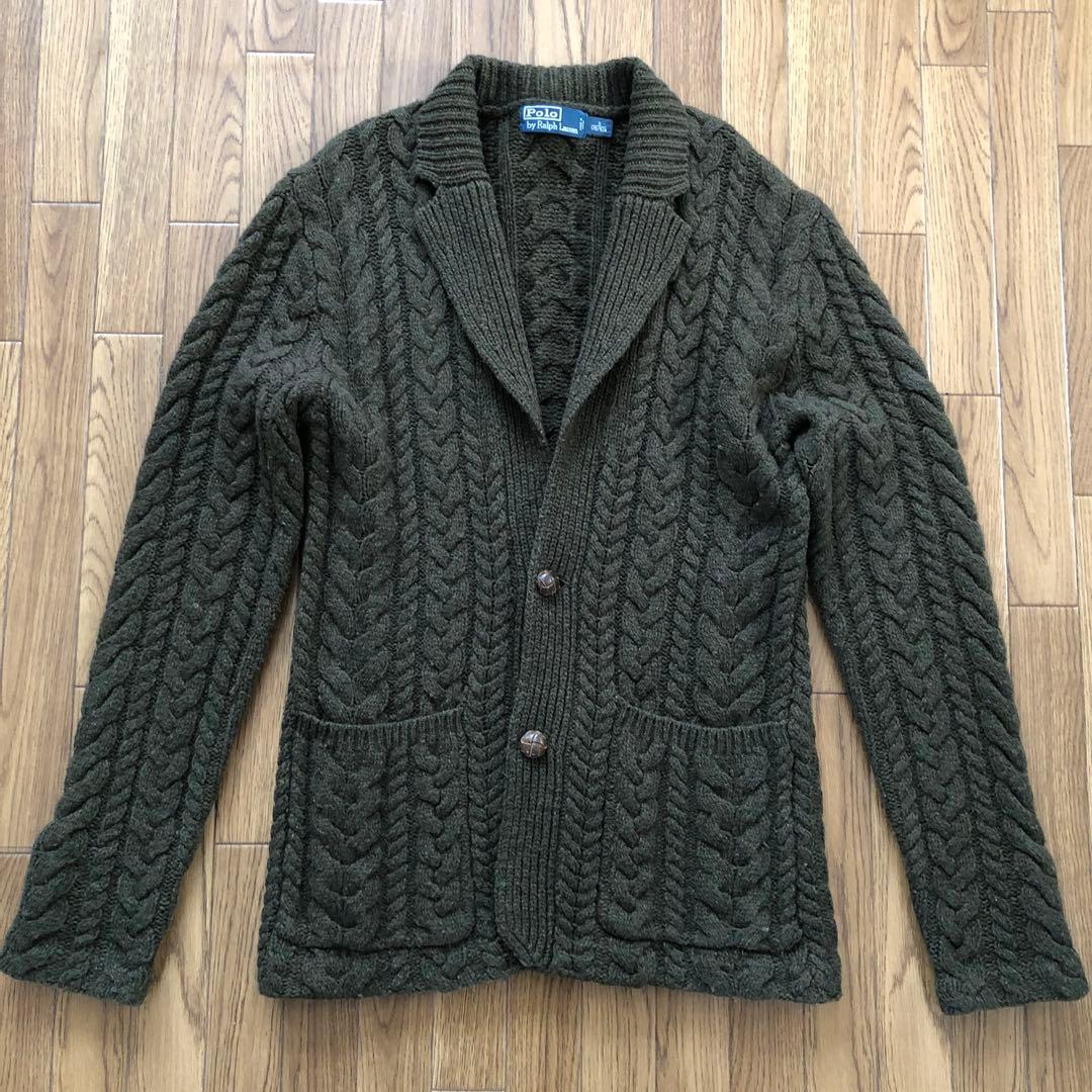 Polo by Ralph Lauren ケーブルニットカーディガン