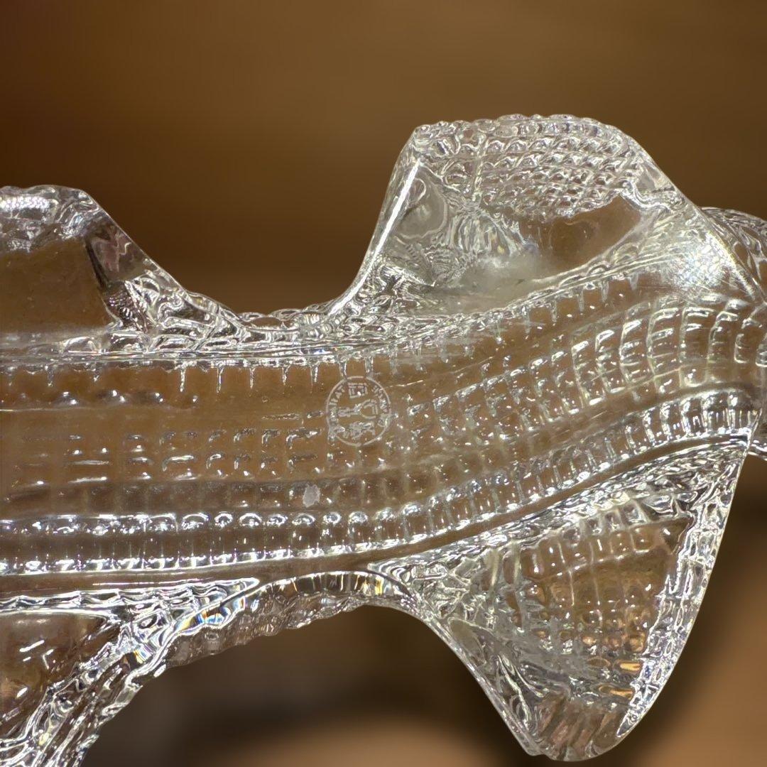 バカラ「特大サイズ」クロコダイル　置物