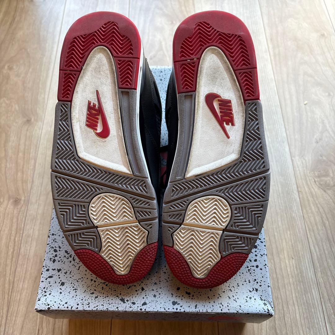 靴 NIKE Air Jordan 4 Retro Bred Reimagined