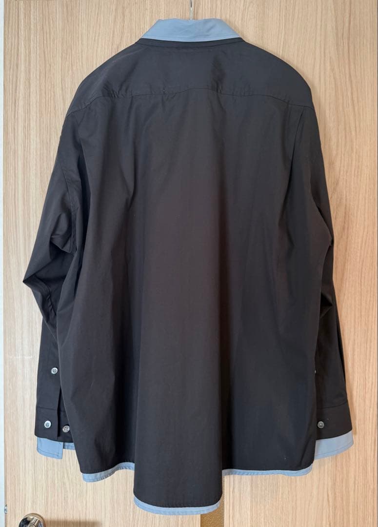 新品 Rich I 25AW LAYERED SHIRT 定価¥63,800
