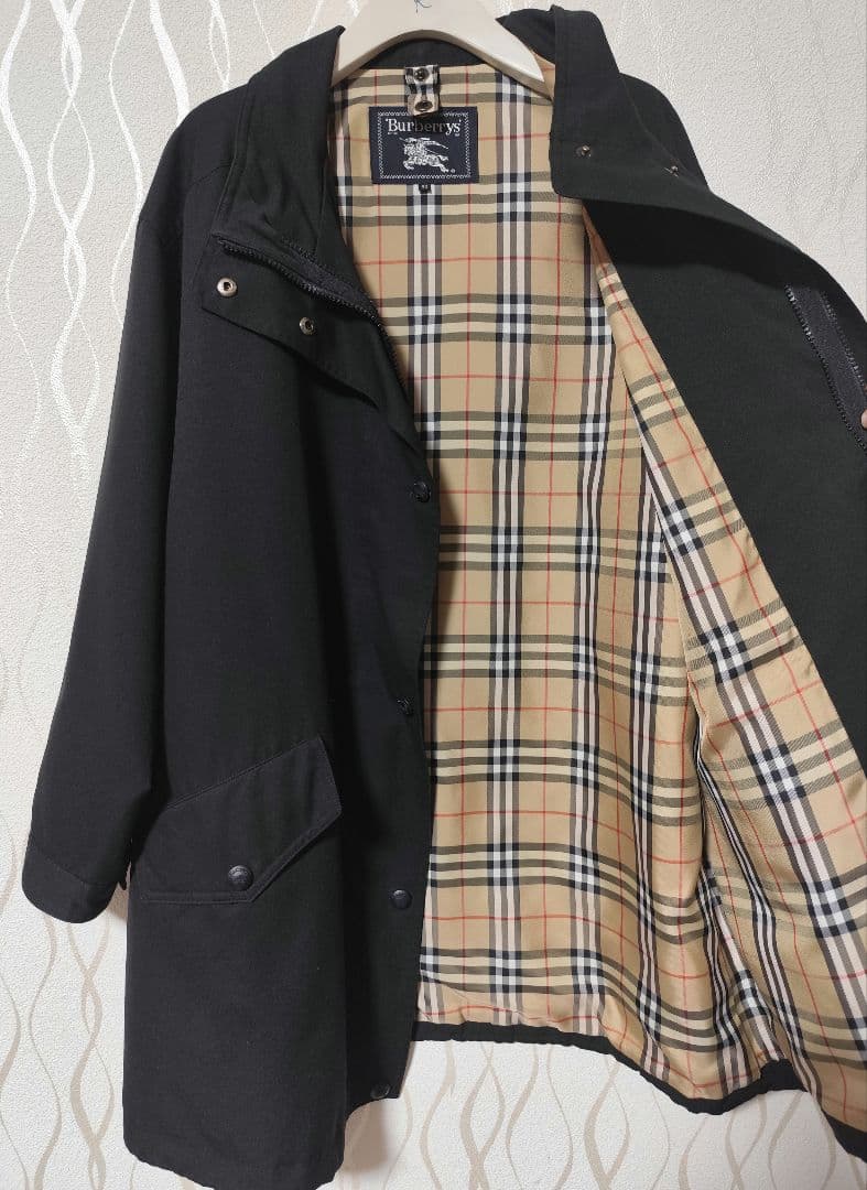 Burberry ブラック アウター ライナー付