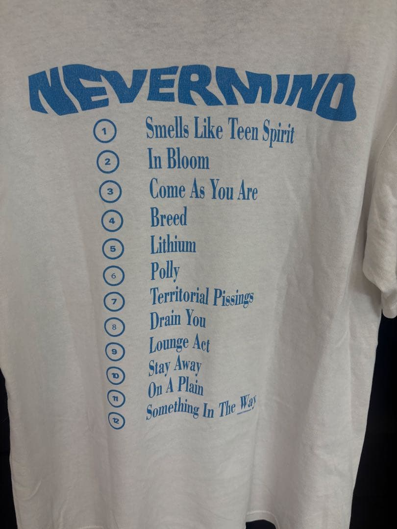 NIRVANA【Never Mind】 Tシャツ anvil y2k