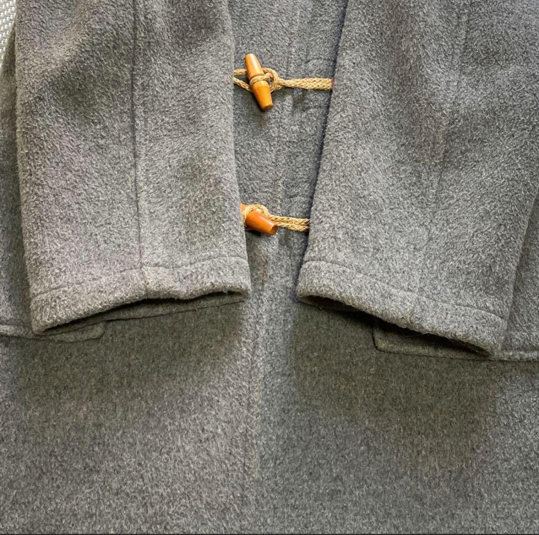 美品　Tibbett　ダッフルコート　イギリス製　グレー