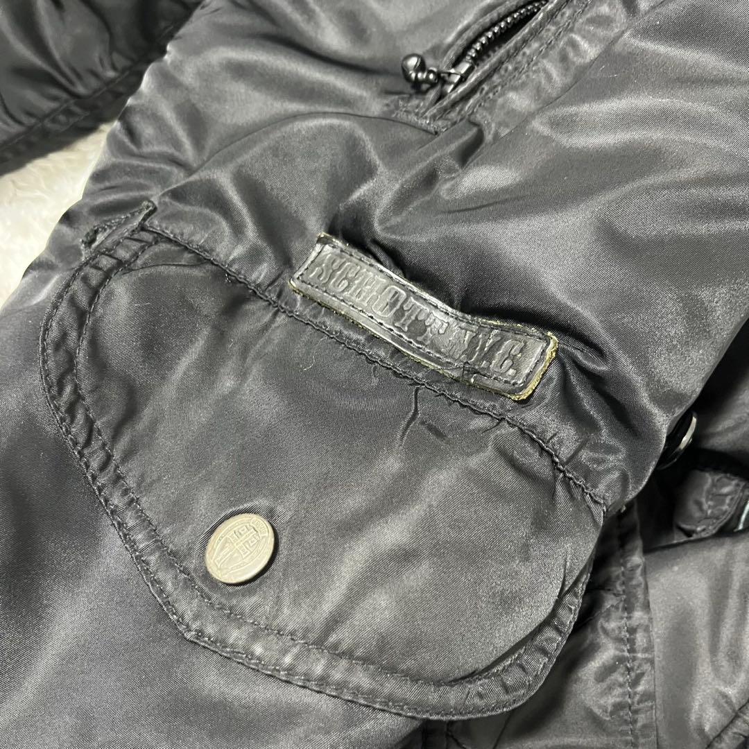 美品 Schott × CRIMIE n-3b フライトジャケット キルティング