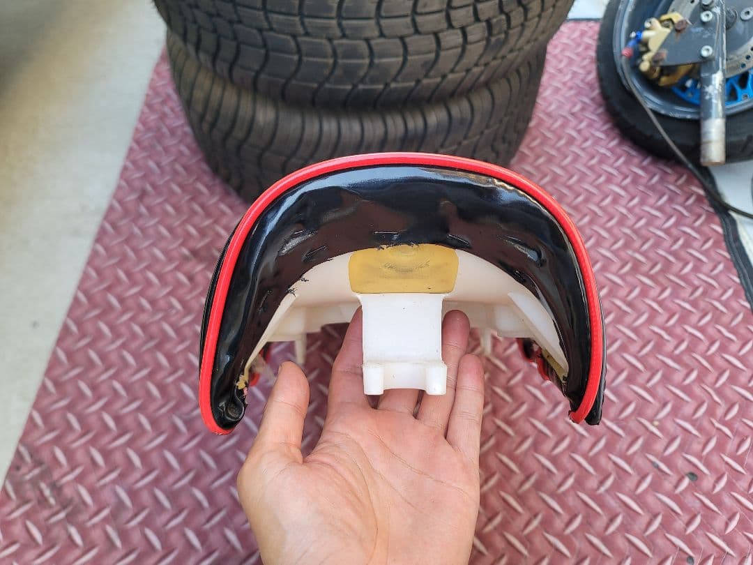 ホンダ エイプ50 タックロール　エナメルシート APE100 AC16 完成品