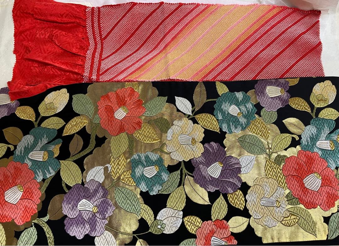 お値下げ　正絹振袖　成人式　振袖セット　結納　振袖フルセット　美品