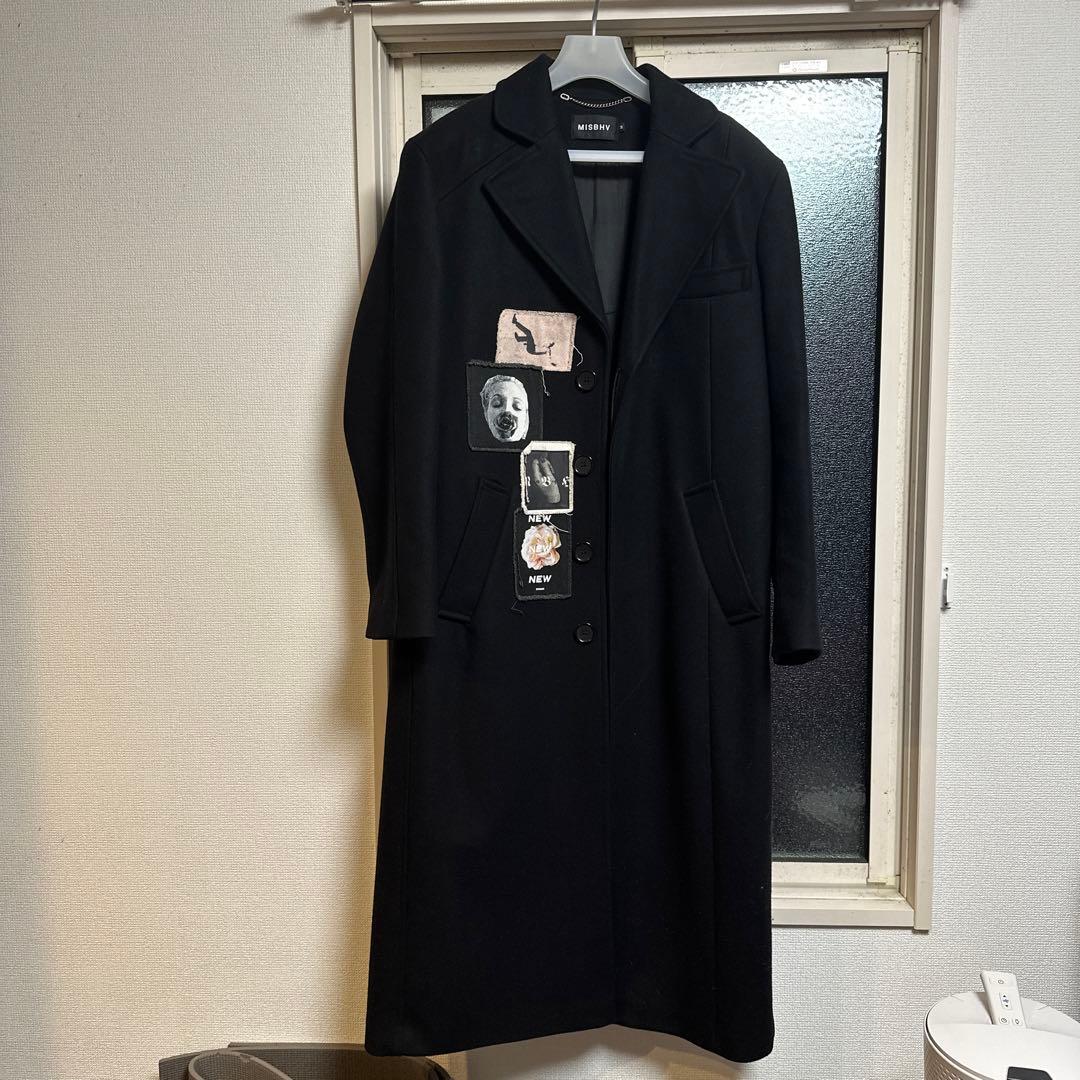ウ*ユ様 misbhv ロングコート チェスターコート