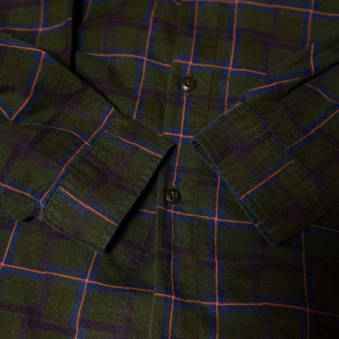 00s patagonia フランネル チェック シャツ ポルトガル製