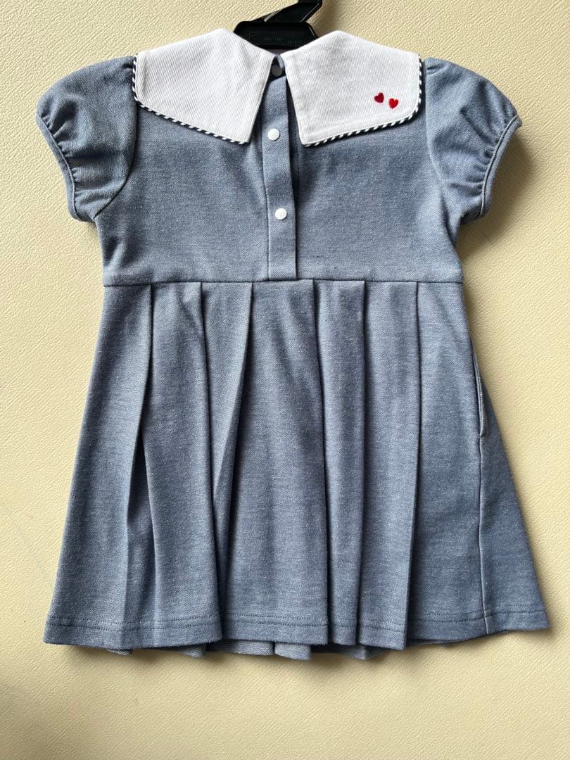 【クリーニング済】ファミリアワンピース　90