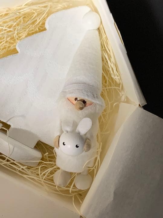 ノルディカニッセ　ウサギを抱えたサンタ&白羊&ツリー