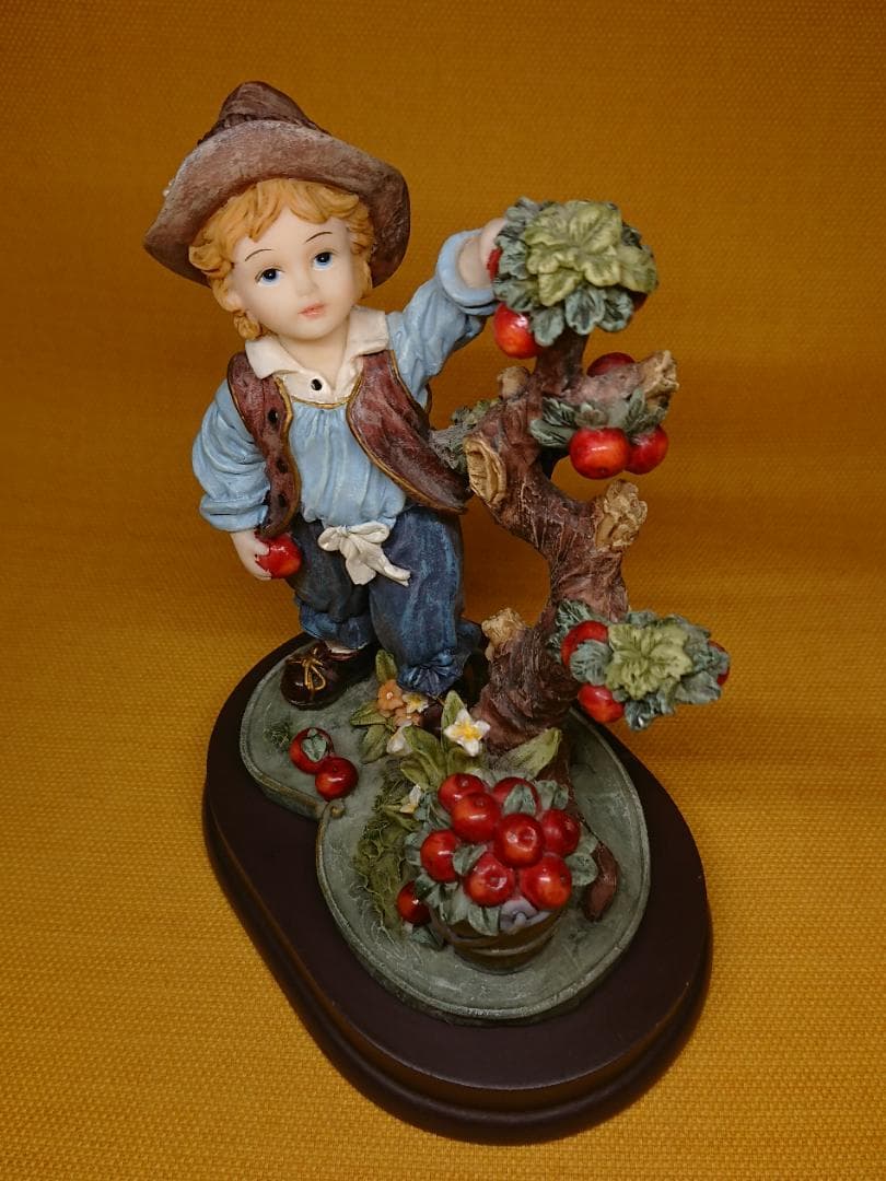 人形　ヨーロッパ　彫像　オブジェ　置物　インテリア　工芸品　美術品　A2954